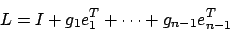 \begin{displaymath}
\left(
\begin{array}{c\vert c}
A_i & B_i \\ \hline C_i & ...
...iH_i \\ \hline F_iU_i & F_iH_i + G_iH_i
\end{array}
\right)
\end{displaymath}