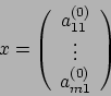 \begin{displaymath}v=x-\alpha e_1\end{displaymath}