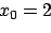 \begin{displaymath}\vert x_k - \overline{x}\vert = \vert x_k -x_{k+1} + x_{k+1} ...
...\vert x_k - x_{k+1}\vert + \vert x_{k+1} - \overline{x}\vert = \end{displaymath}