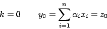 \begin{displaymath}(A-\lambda
I)x=0\end{displaymath}