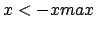 $x<-xmax$