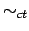 $ \sim_{ct}$