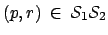 $ (p,r) \: \in \: \mathcal{S}_1\mathcal{S}_2$